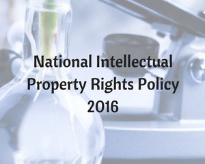 National Intellectual Property Rights Policy 2016